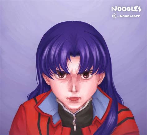Misato Katsuragi By Noodlestt On Deviantart