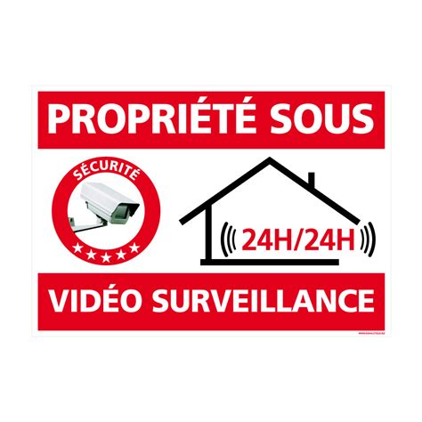 Panneau Propri T Sous Vid O Surveillance H Panneau Alarme Maison