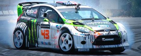 Gymkhana En Ford Fiesta Wrc By Ken Block Dzigue