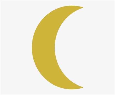 Moon Clipart Png Gold Moon Clipart Transparent PNG 366x595 Free