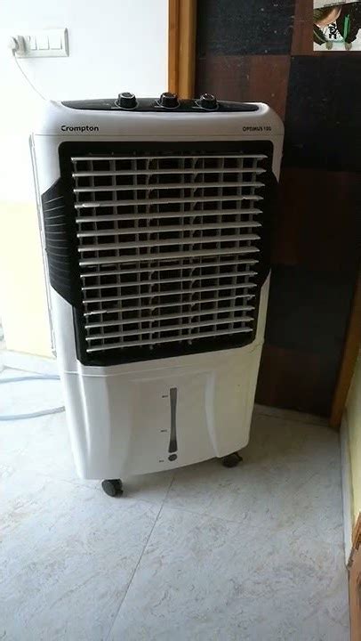 Crompton Optimus 100 Ltr Desert Air Cooler In Action Shorts Youtube