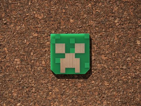 Printed Circuit Board Pins Creeper Minecraft Etsy Uk