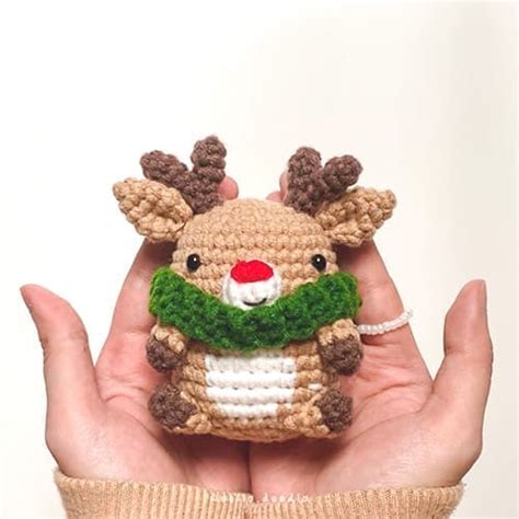 Rena amigurumi Natal Receita de PDF Grátis