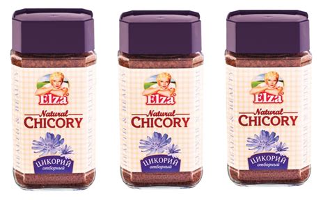 Цикорий растворимый Elza ''Natural Chicory'' 100г - 3шт - купить с ...
