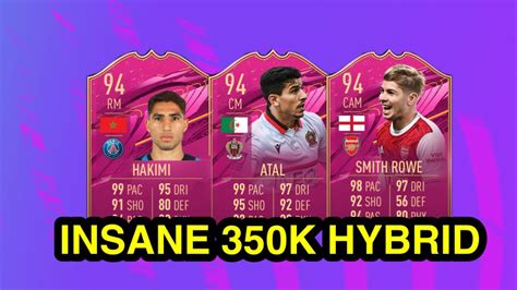 Insane K Hybrid Squad Builder In Fifa Ft Hakimi Atal Smith