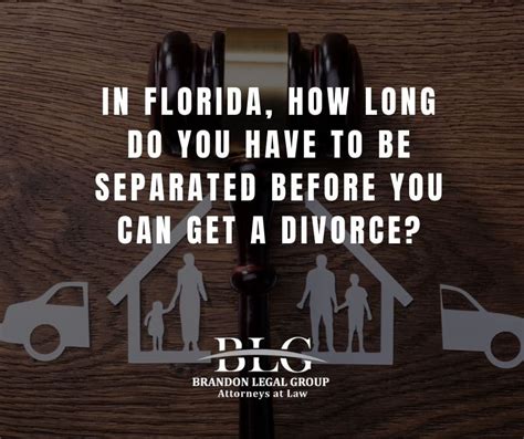 Divorce Timeline In Florida From Separated To Divorced