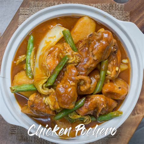 Savoury Chicken Pochero Recipe - What To Eat PH