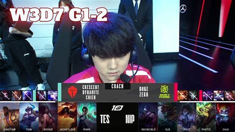 TES Vs NIP Game 2 Week 3 Day 7 LPL Spring 2023 Top Esports Vs