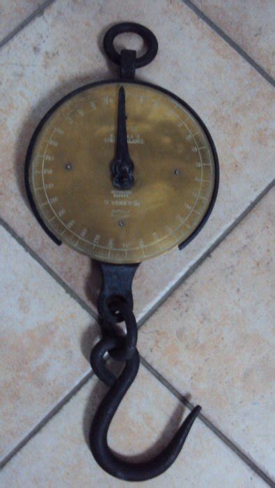 Balance Or Scale 1 Large Old Salter Balance Scale Graduated From 0