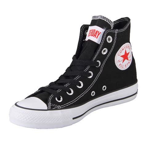 Converse Chuck Taylor 135837F Black and Red Hi Top - i love converse!!♥ ...