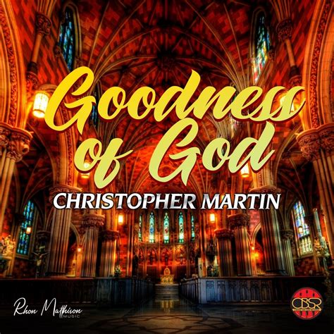 Christopher Martin Goodness Of God Reggae Gospel Cover Vpal Music