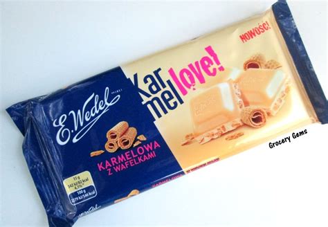 Grocery Gems Review E Wedel Polish Chocolate Bars Karmel Love