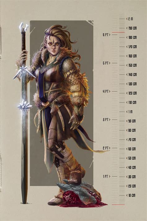 Artstation Freya Fallen Aasimar Hexblade Dnd Commission