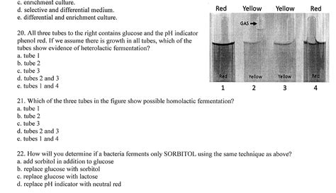 Solved c. enrichment culture. d. selective and differential | Chegg.com