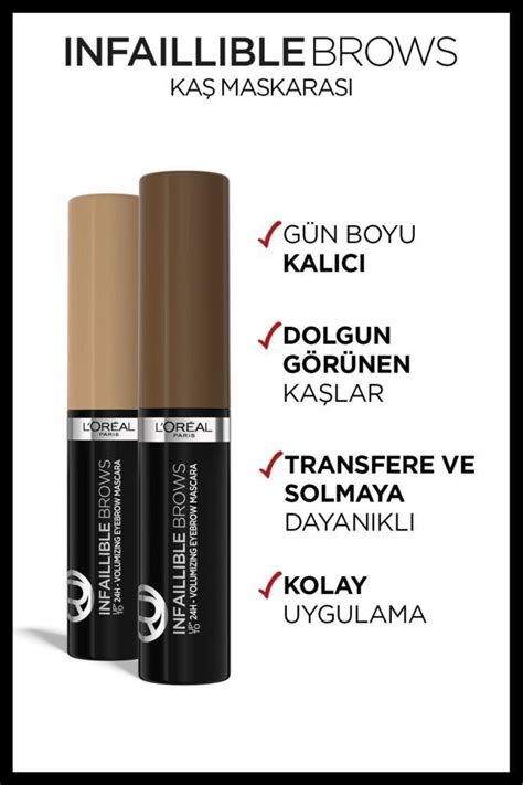 L Oreal Paris Infaillible Brows Kaş Maskarası 07 Blonde