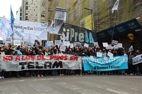 Contra Los Despidos Y El Vaciamiento De Télam Indymedia Argentina Centro De Medios