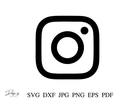 Instagram Svg Social Media Svg Social Media Icon Instagram Etsy De