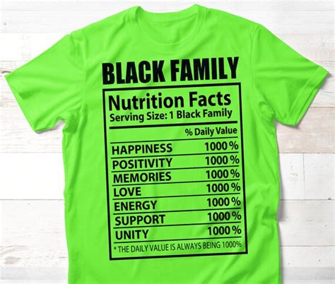 Black Family SVG Black Love svg Black Couple svg Nutrition | Etsy