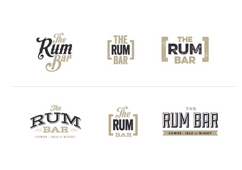 The Rum Bar Branding Identity Behance