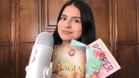 Asmr Mis Libros Favoritos Del Momento 📖 Youtube