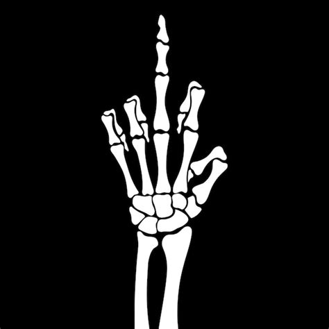 Discover More Than Skeleton Middle Finger Wallpaper Latest 23200 | Hot ...