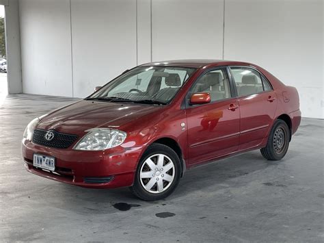 2002 Toyota Corolla Conquest Zze122r Manual Sedan Auction 0001