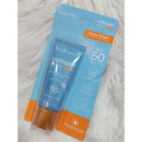 Jual Hanasui Collagen Water Sunscreen Spf Pa Shopee Indonesia