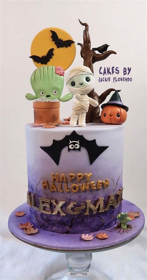 100 Cute Halloween Cake Ideas Ombre Purple Cake In 2024 Halloween