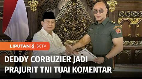 VIDEO Pemberian Pangkat Letnan Kolonel Tituler AD Ke Deddy Corbuzier