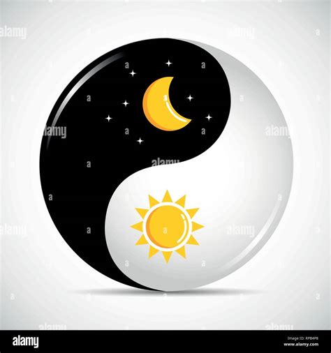 Yin Yang Sun Moon High Resolution Stock Photography And Images Alamy