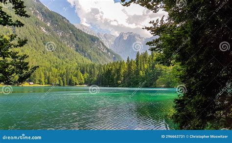 Laghi Di Fusine Scenic View Of Superior Fusine Lake Laghi Di Fusine