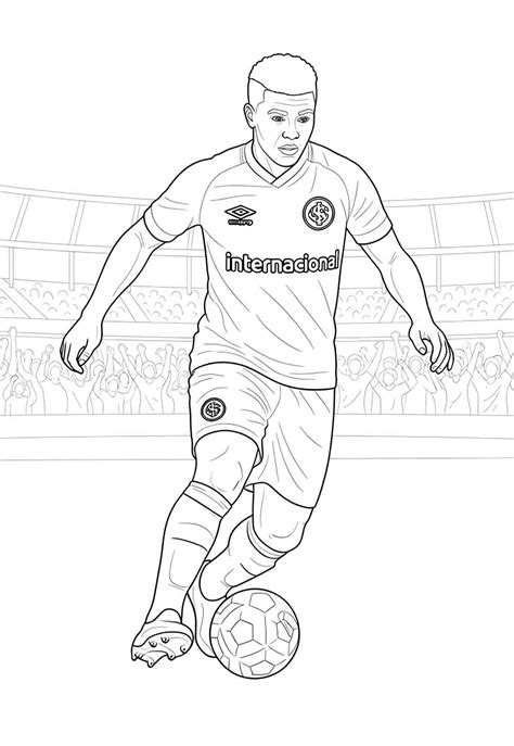 Time De Futebol Para Colorir - Desenhos De Time De Futebol Para Colorir