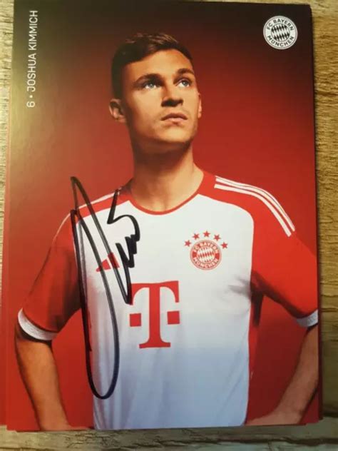 Joshua Kimmich Autogrammkarte Bayern M Nchen Saison Original