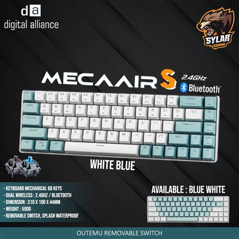 Jual Digital Alliance Meca Air S Wireless Mechanical Gaming