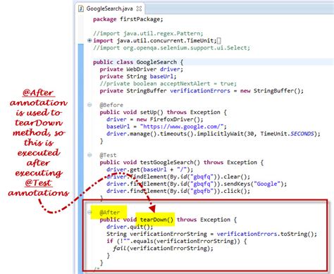 Selenium Blog: How to use JUnit Annotations in Selenium WebDriver Automation Script