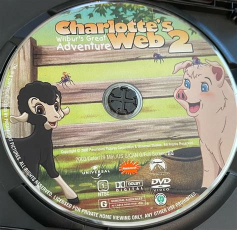 Charlottes Web 2 Wilburs Great Adventure Charlottes Kids