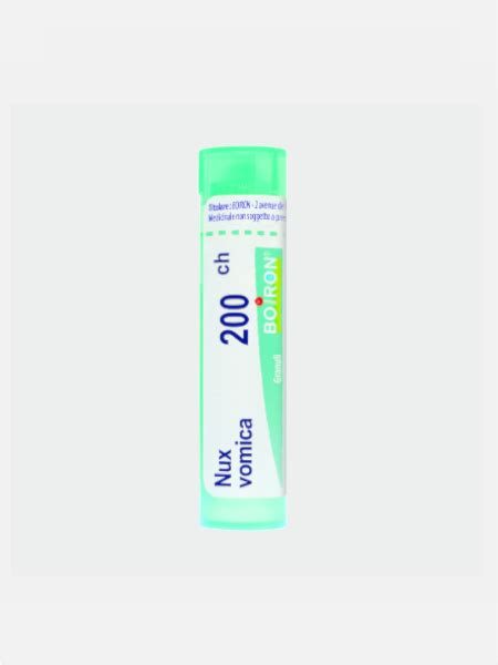 Nux vomica 200CH 80 grânulos Boiron