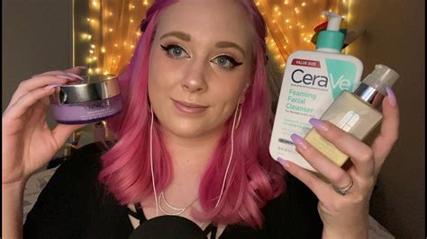 Asmr My Skin Care Routine Youtube