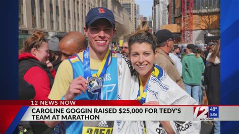 Former WPRI anchor Caroline Goggin runs Boston Marathon for stroke ...