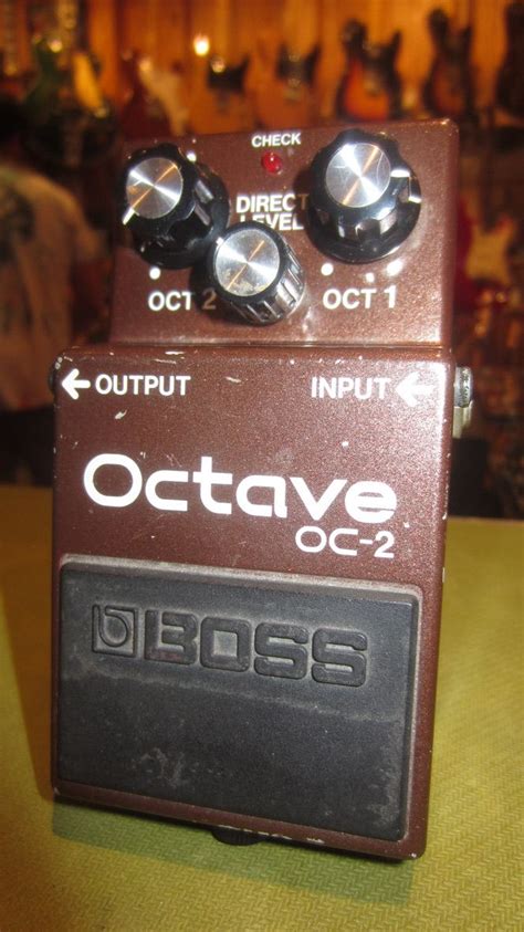 1984 Boss OC-2 Octaver Black Label > Effects | Rivington Guitars