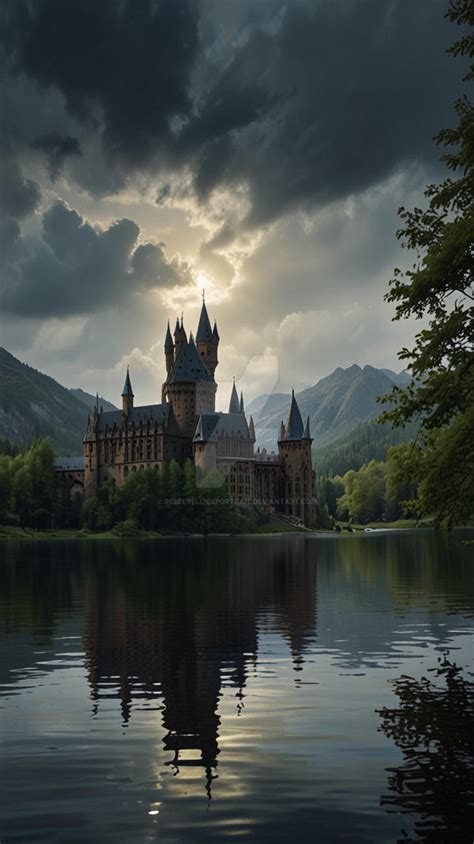 Gorgeous Hogwarts Lake Wallpaper 4k Hd By Rebelyelliexportrait On