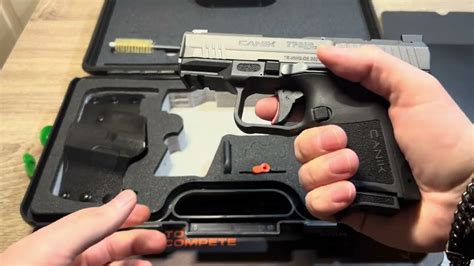 Canik Tp9 Elite Sub Compact 9mm Pistol Unboxing Youtube