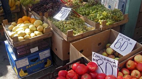 Росстат: продукты в России дорожают в четыре раза быстрее, чем в ЕС