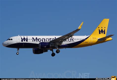 G Zbab Monarch Airlines Airbus A Aviacioncr Net