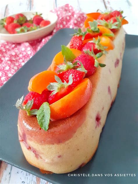 G Teau Fondant La Fraise Ricotta Et Vanille Dans Vos Assiettes