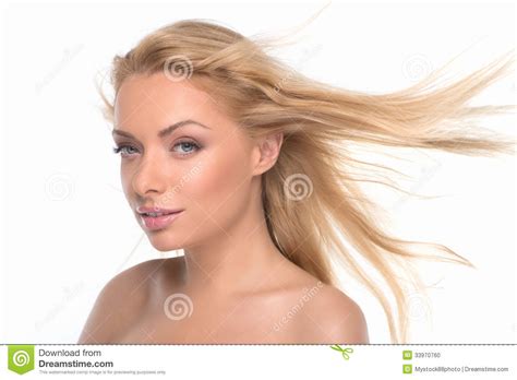 Beautiful Blonde Stock Photo Image Of Care Mouth Lips