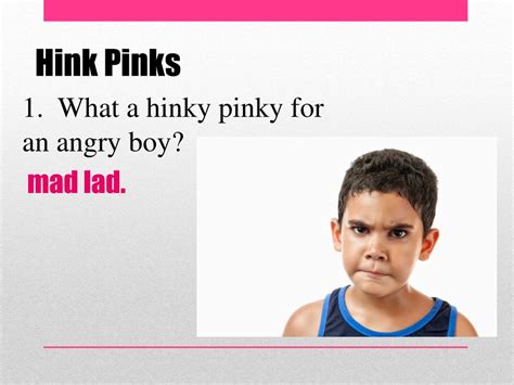 Ppt Hink Pink Powerpoint Presentation Free Download Id1603117