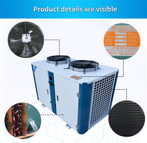 Air Cooled Condenser Cold Room Evaporator Unit Cooler Low Noise Unit