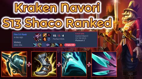 Navori Crit Shaco Jungle S Ranked League Of Legends Full Gameplay