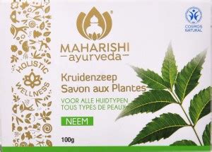 MAHARISHI Ayurveda Neem Soap Soft And Radiant Skin Nourishing Cleansing